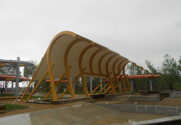 內(nèi)蒙古膜結(jié)構(gòu)的膜角點(diǎn)類型：融合自然與科技的現(xiàn)代建筑美學(xué)